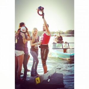 Zack Worden wins Men's Jump at the 2014 US Open of Water Skiing